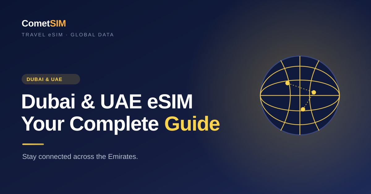 Dubai & UAE eSIM: Stay Connected on Your Trip (2026 Guide)