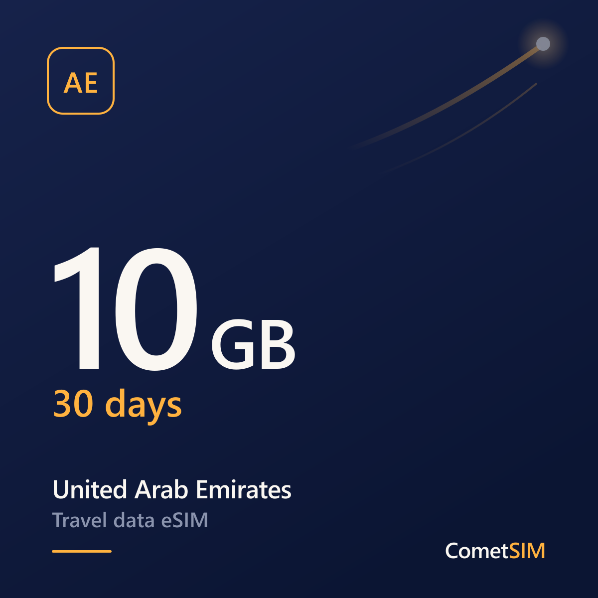 United Arab Emirates eSIM — Travel Data Plan