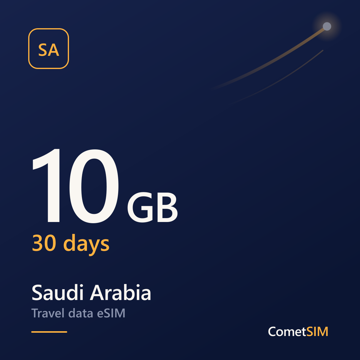 Saudi Arabia eSIM — Travel Data for Umrah & Hajj