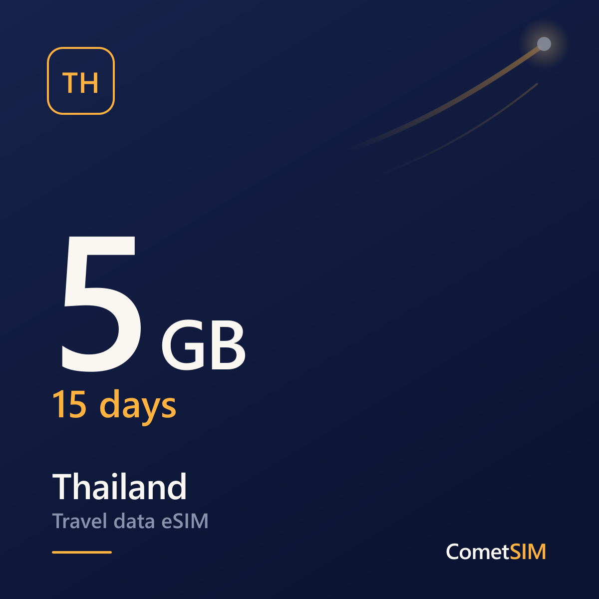 Thailand eSIM — Travel Data Plan