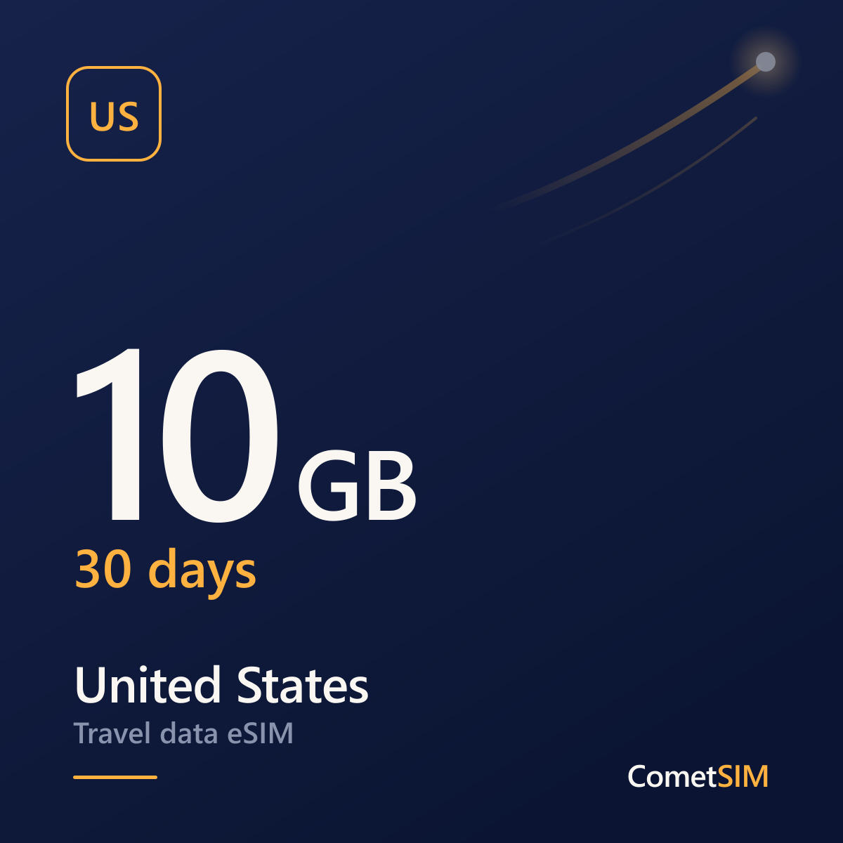 United States eSIM — Travel Data Plan