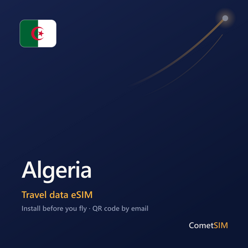 Algeria eSIM — Travel Data Plan