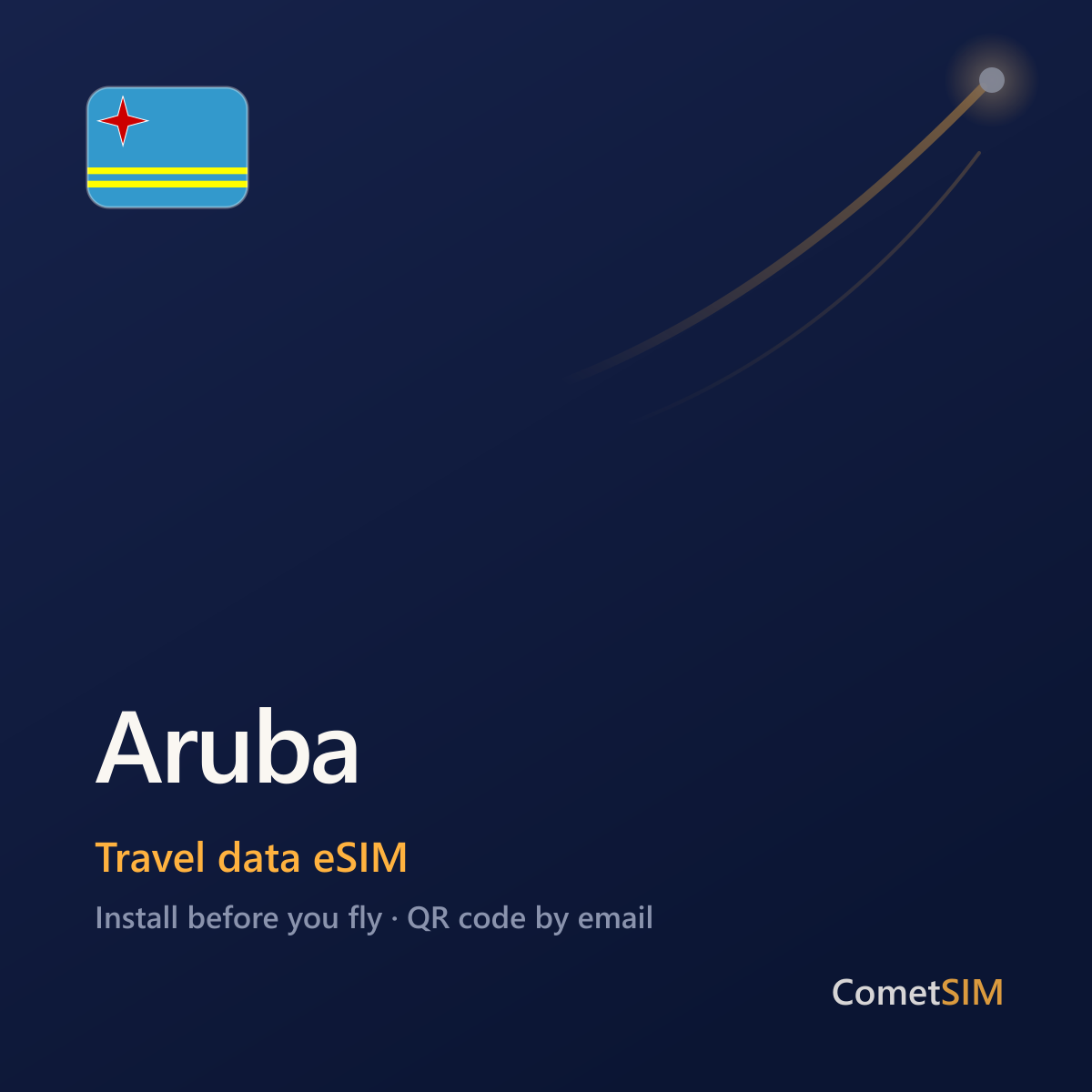 Aruba eSIM — Travel Data Plan