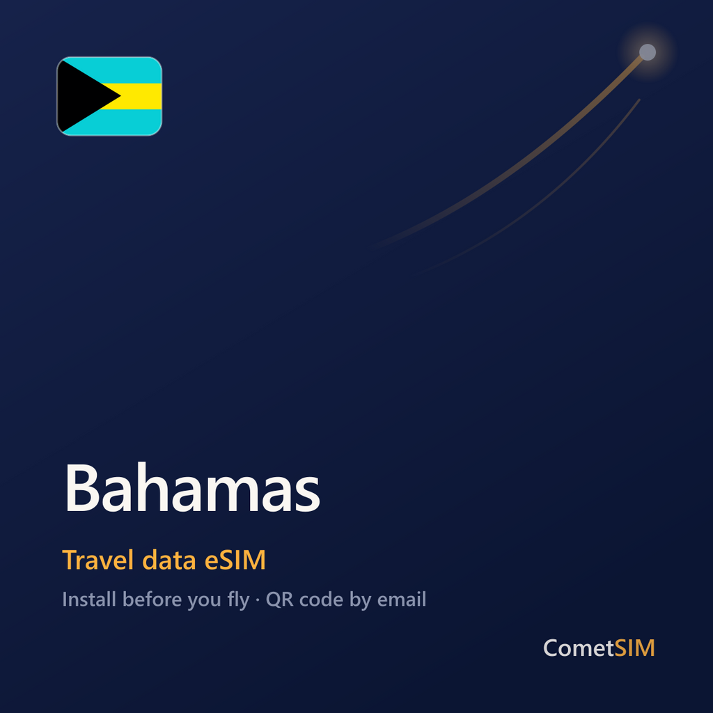 Bahamas eSIM — Travel Data Plan
