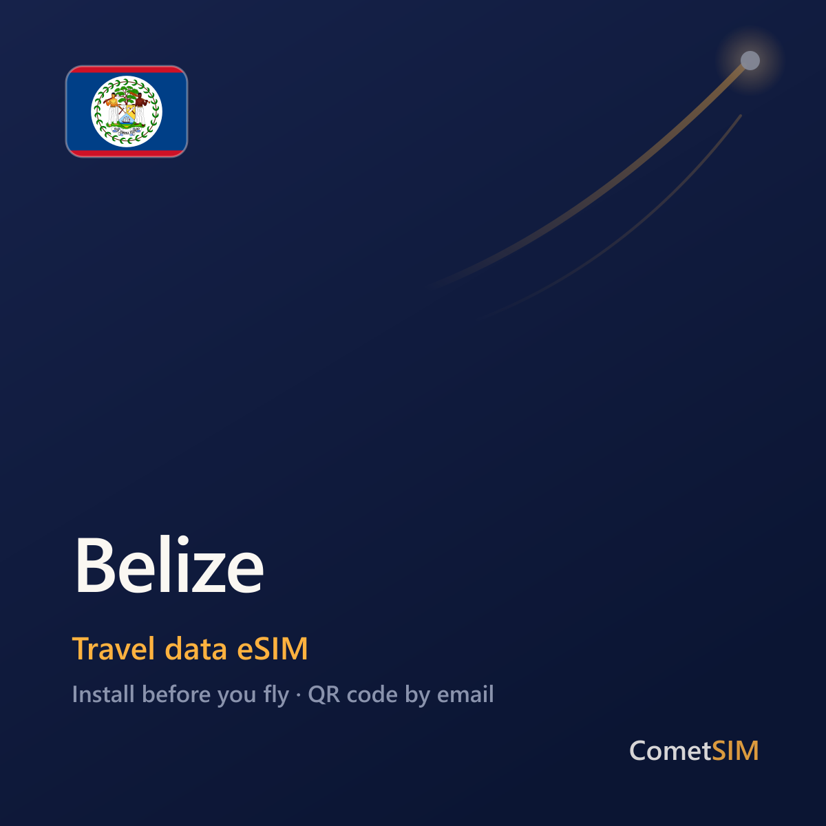 Belize eSIM — Travel Data Plan