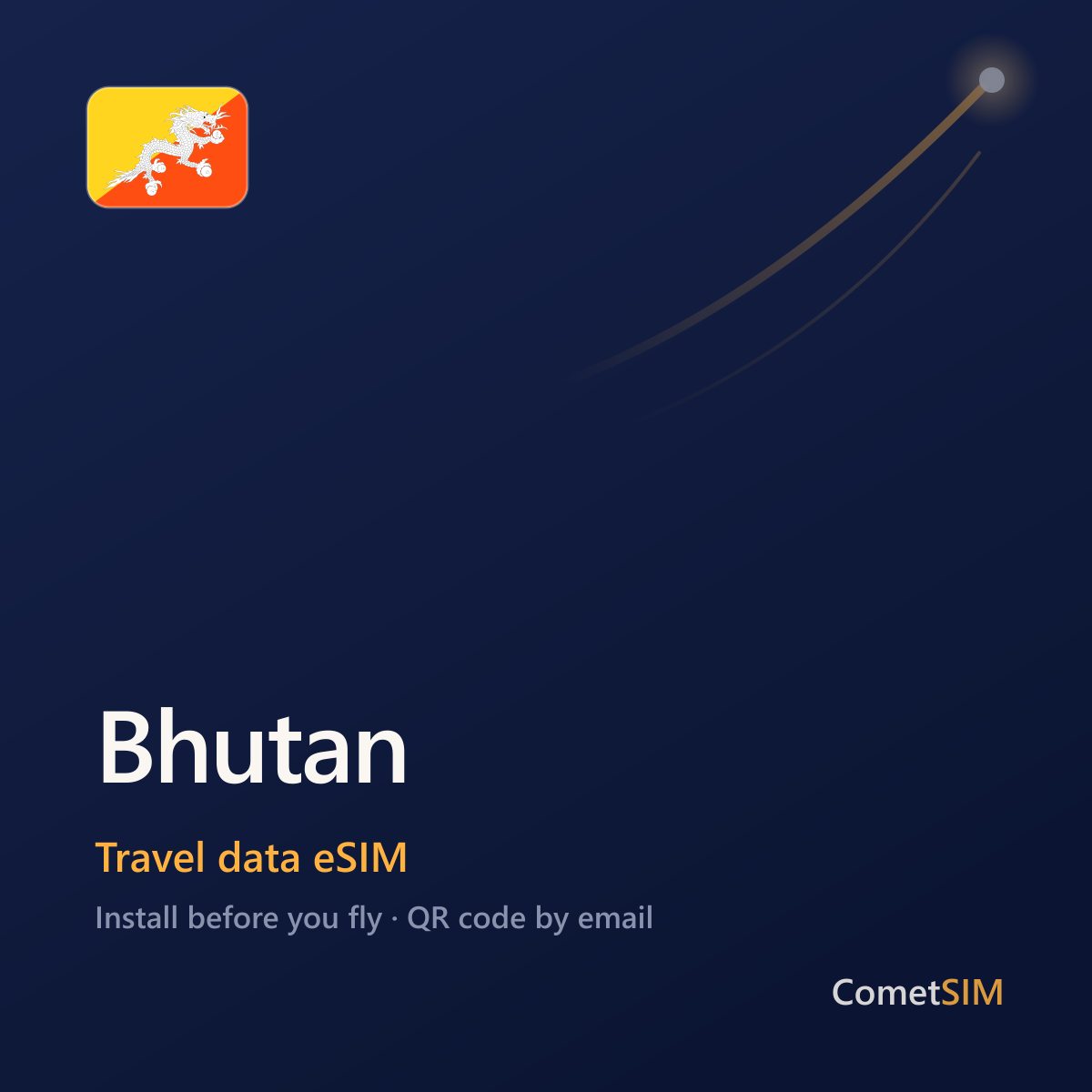 Bhutan eSIM — Travel Data Plan