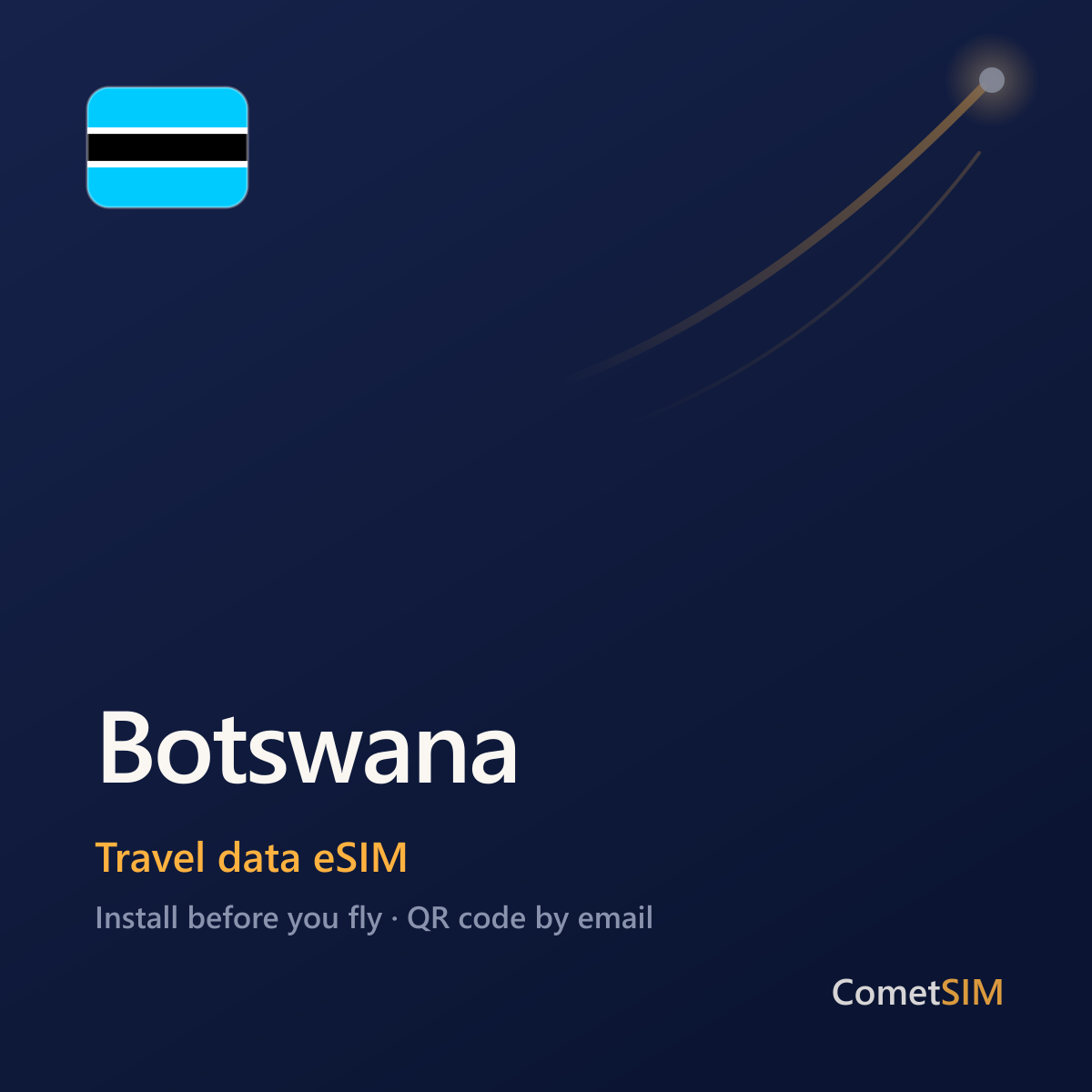 Botswana eSIM — Travel Data Plan