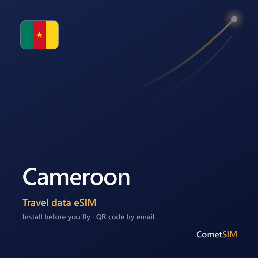 Cameroon eSIM — Travel Data Plan