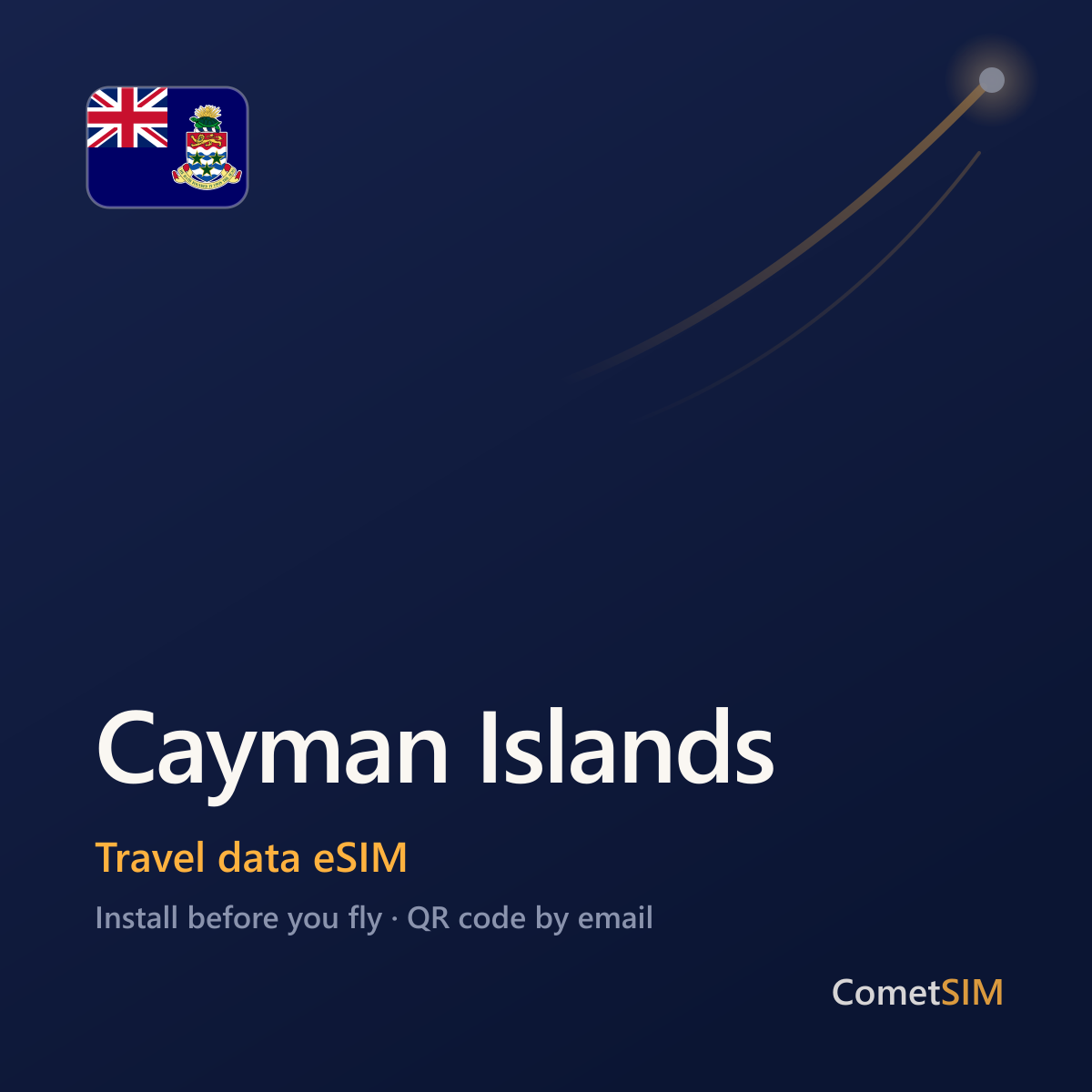 Cayman Islands eSIM — Travel Data Plan