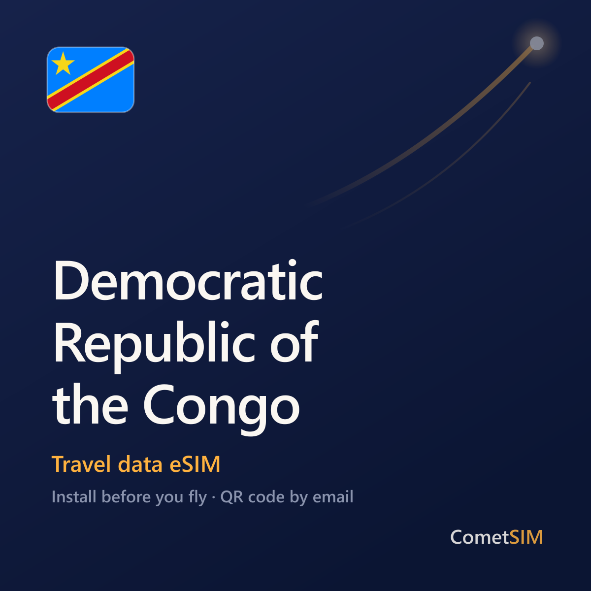 Democratic Republic of the Congo eSIM — Travel Data Plan