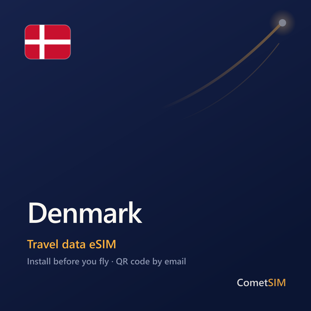 Denmark eSIM — Travel Data Plan