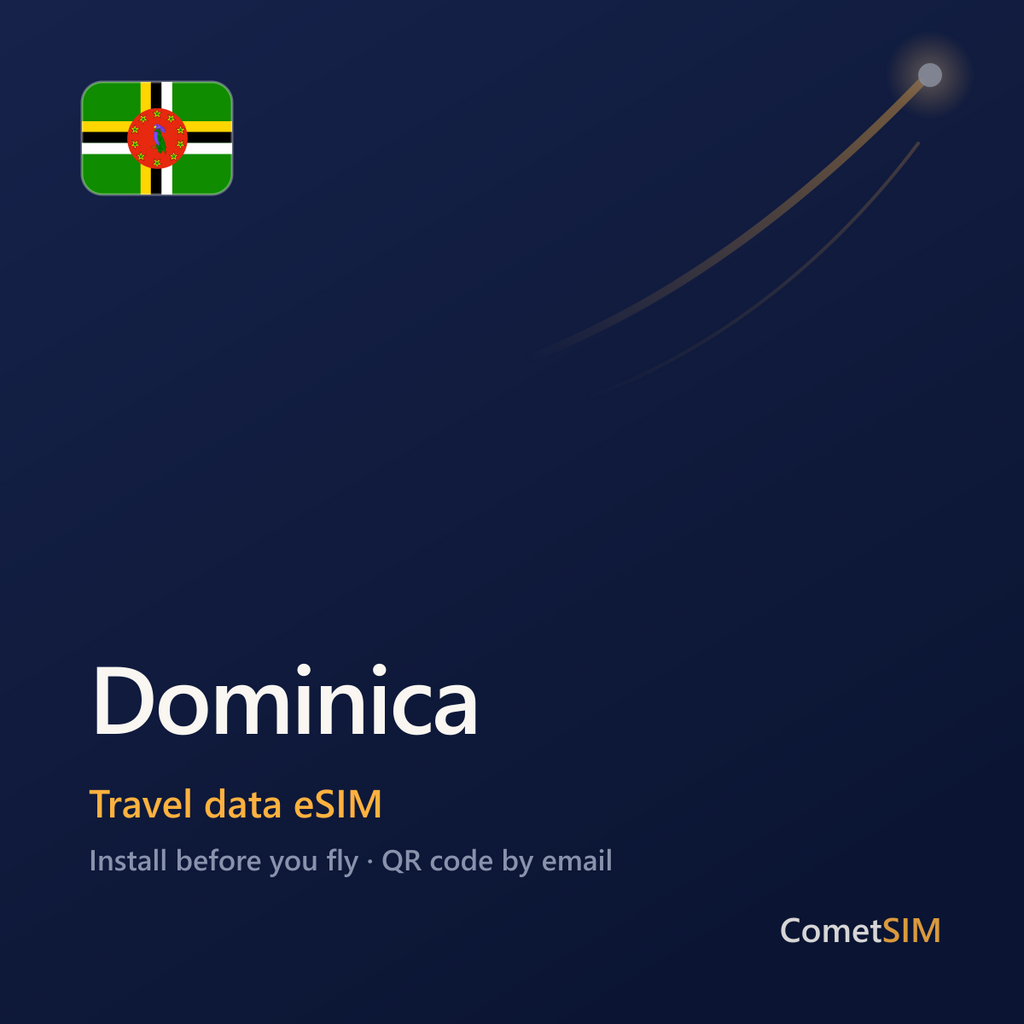 Dominica eSIM — Travel Data Plan