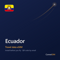 Ecuador eSIM — Travel Data Plan