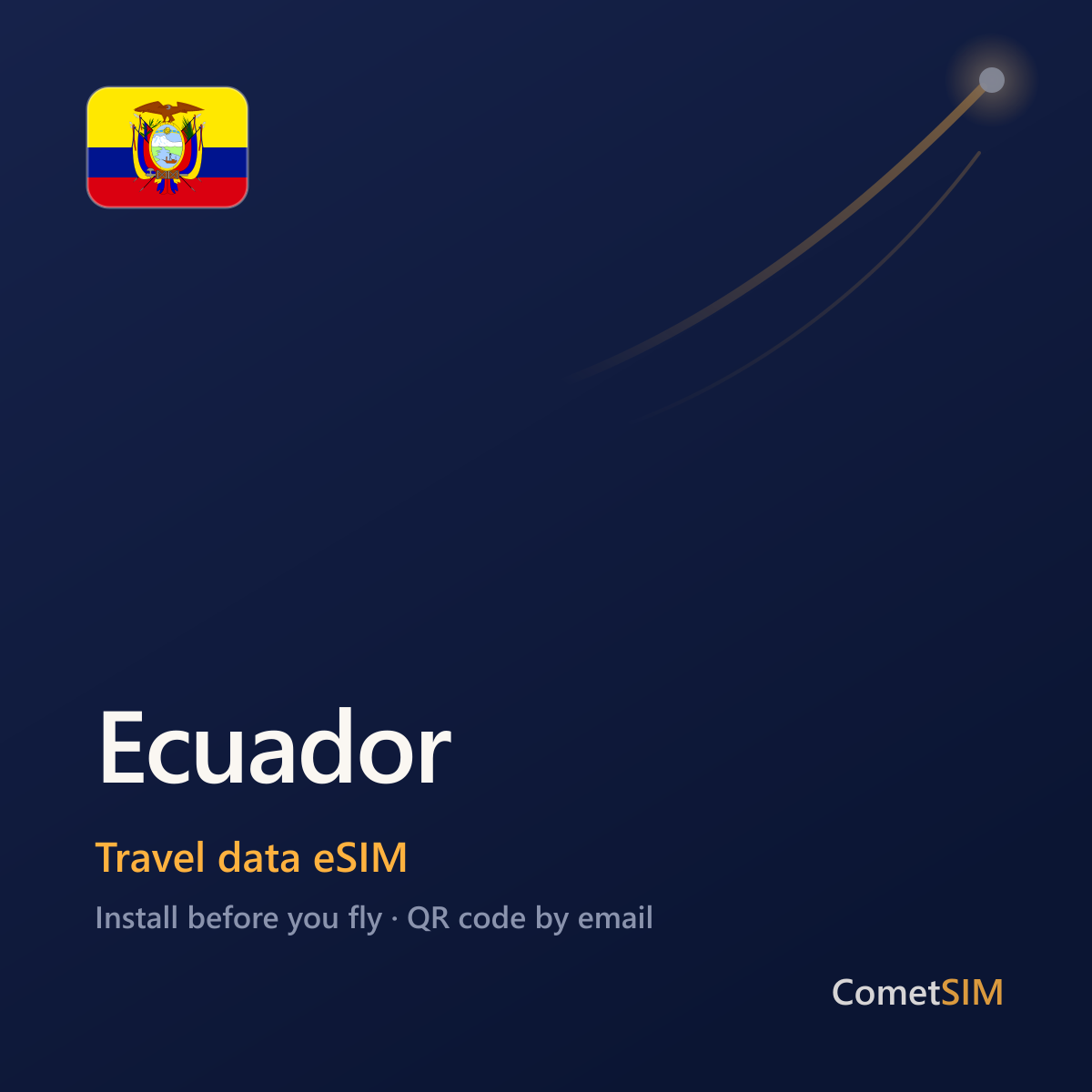 Ecuador eSIM — Travel Data Plan