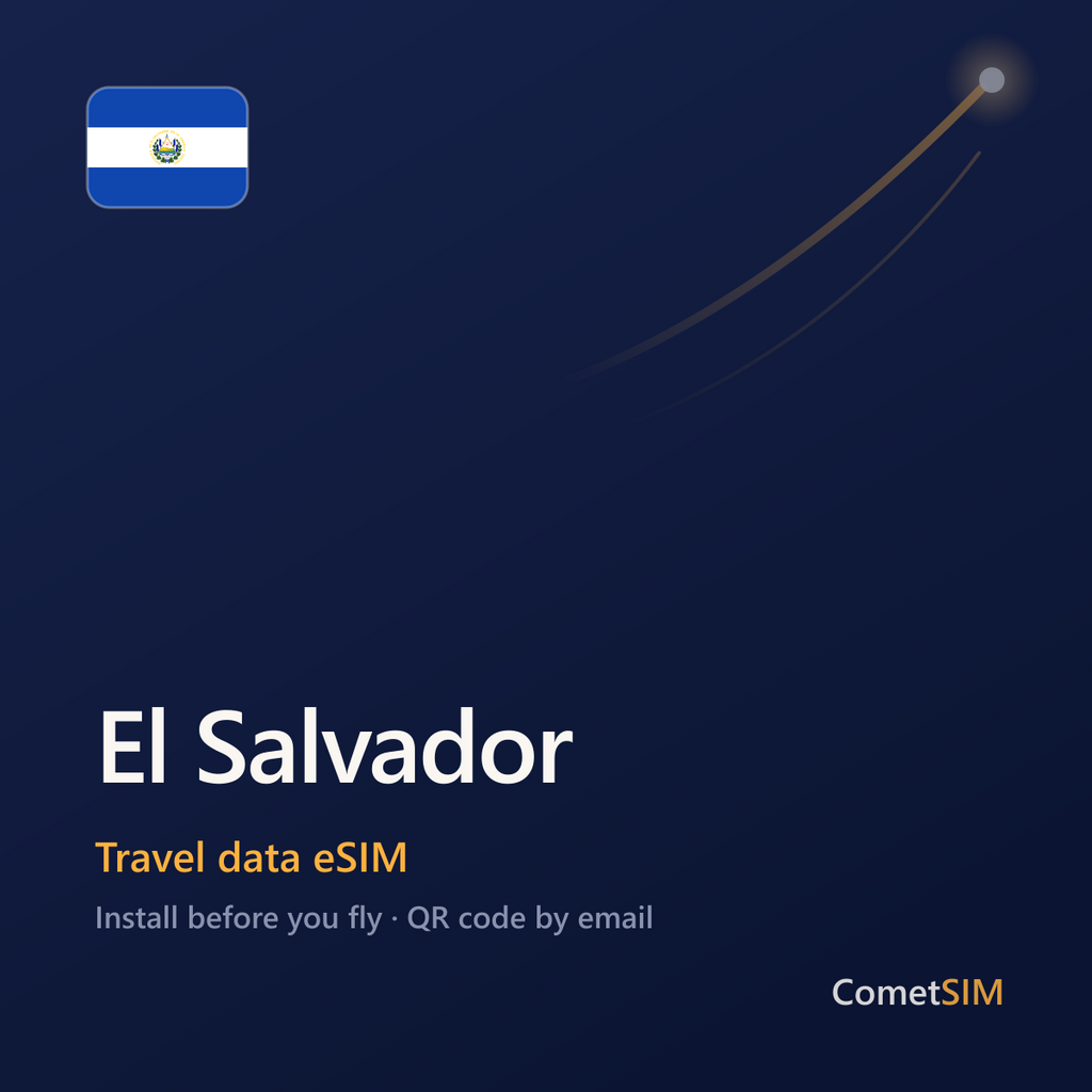 El Salvador eSIM — Travel Data Plan