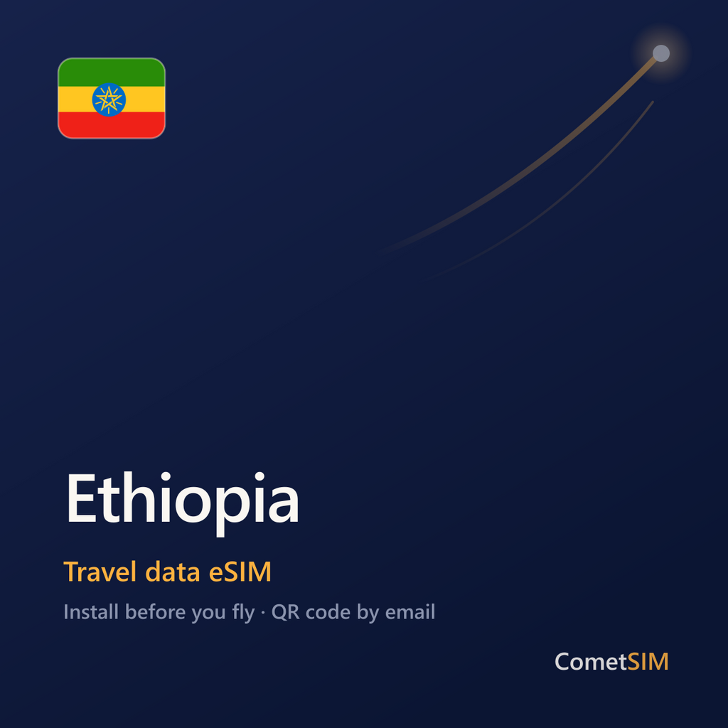 Ethiopia eSIM — Travel Data Plan