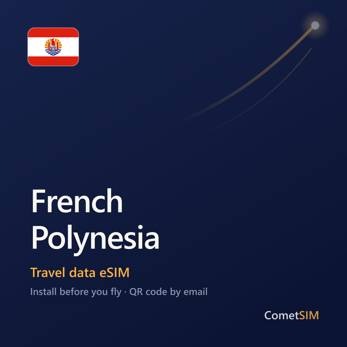 French Polynesia eSIM — Travel Data Plan