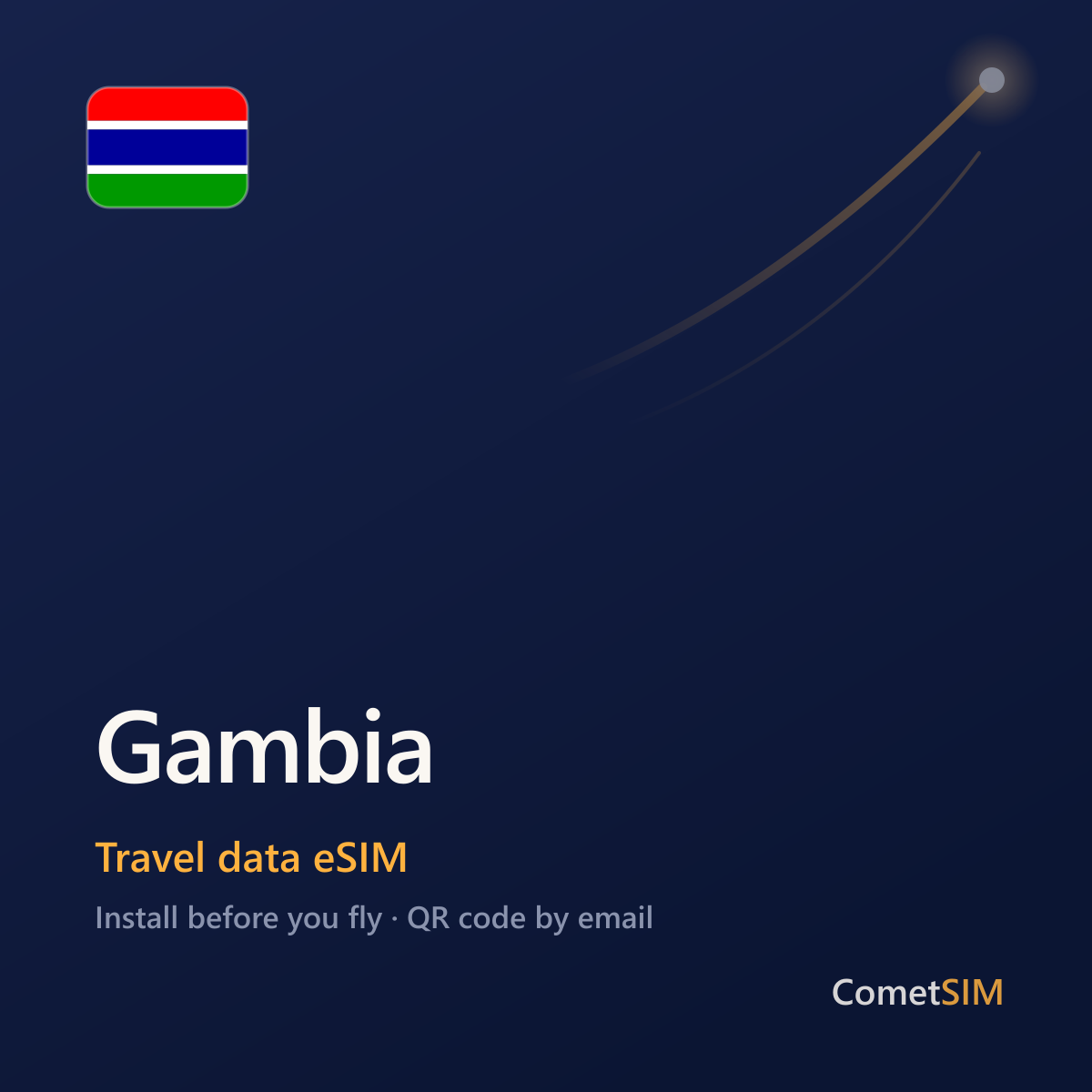 Gambia eSIM — Travel Data Plan