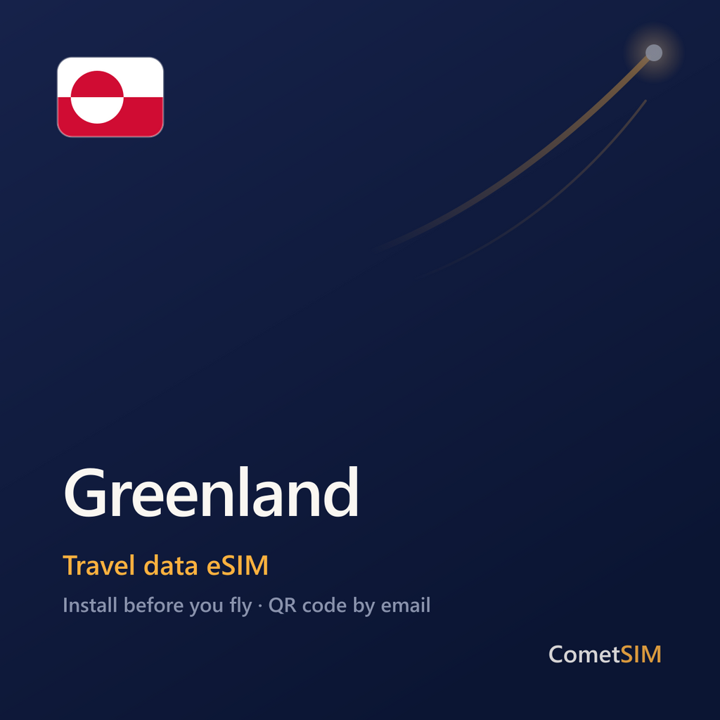 Greenland eSIM — Travel Data Plan
