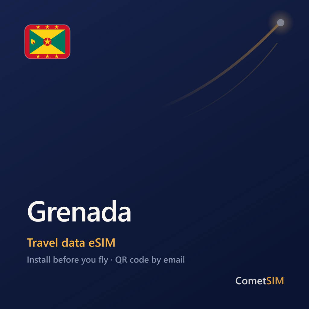 Grenada eSIM — Travel Data Plan