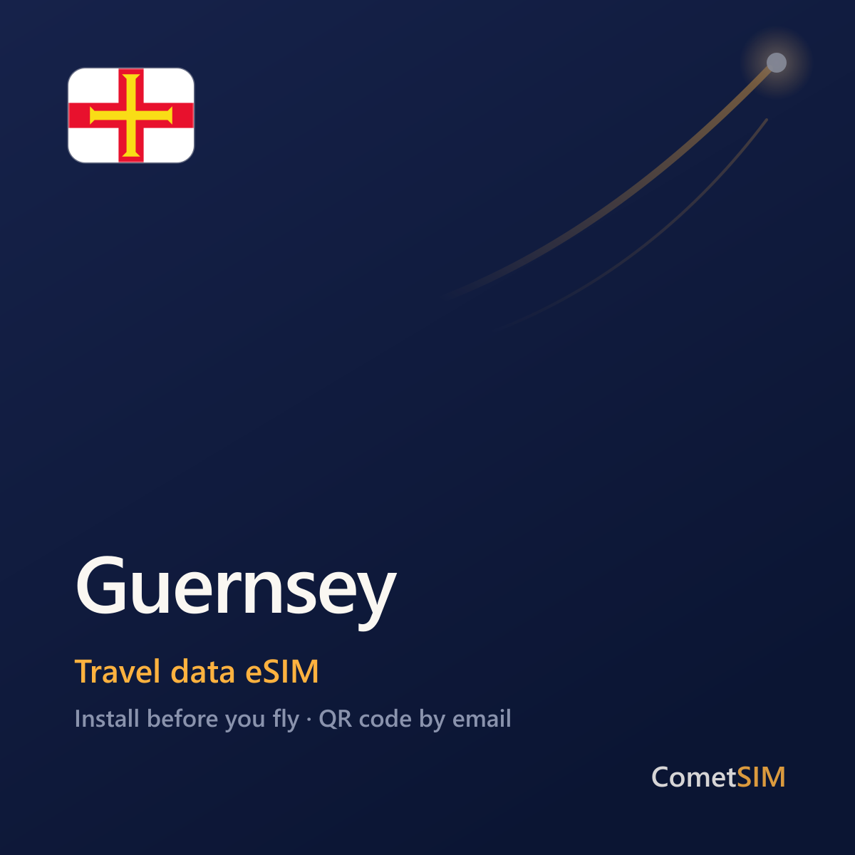 Guernsey eSIM — Travel Data Plan