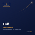 Gulf travel data eSIM by CometSIM