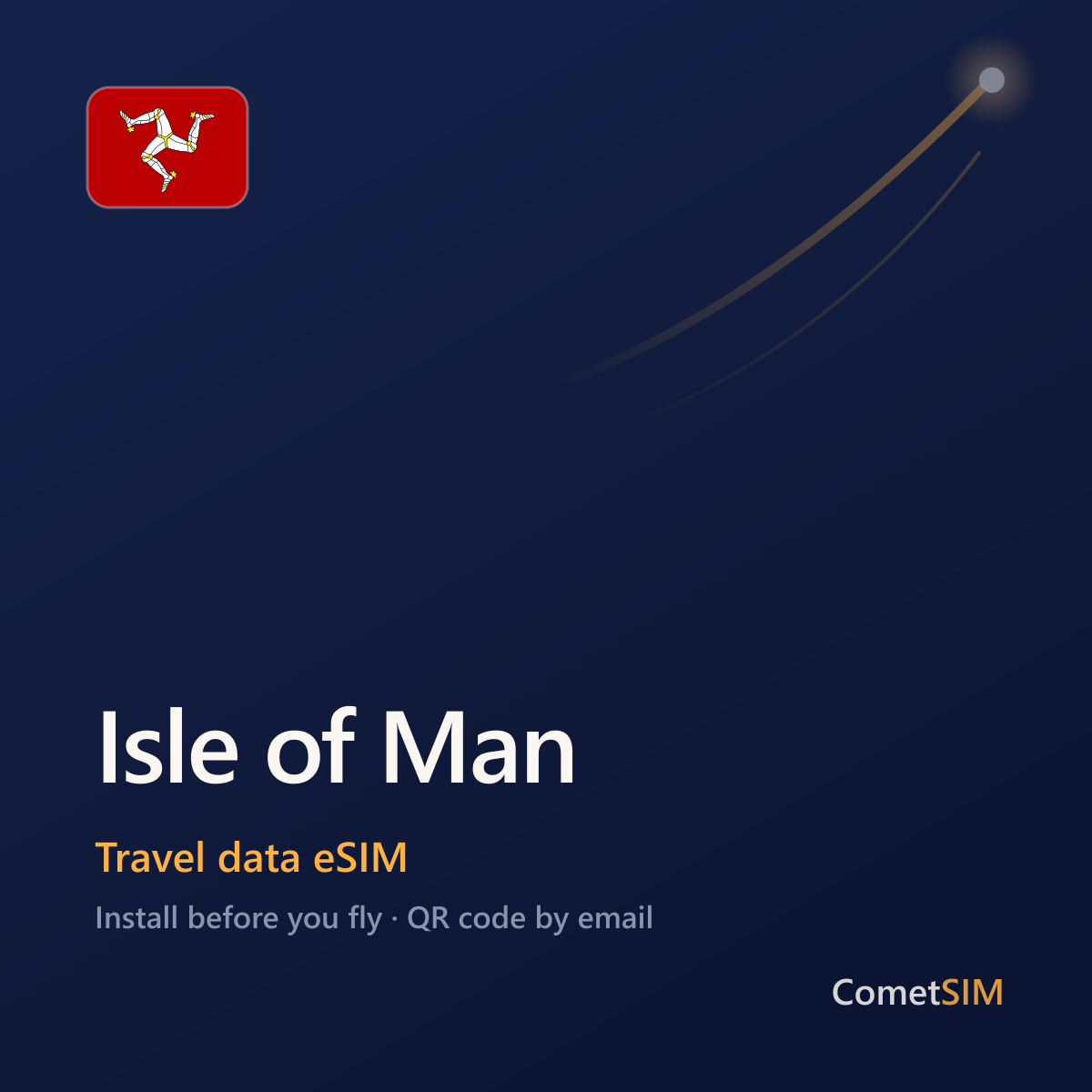 Isle of Man eSIM — Travel Data Plan