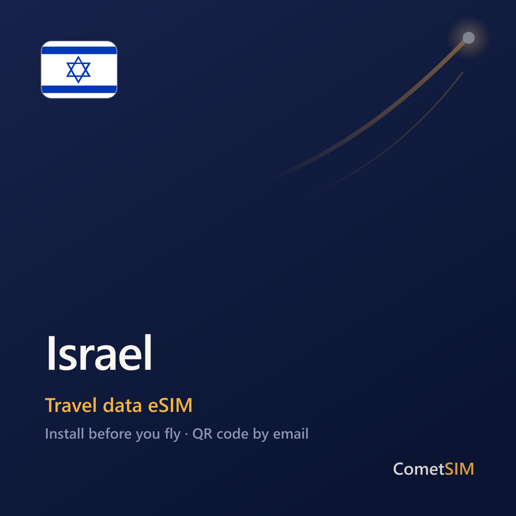Israel eSIM — Travel Data Plan
