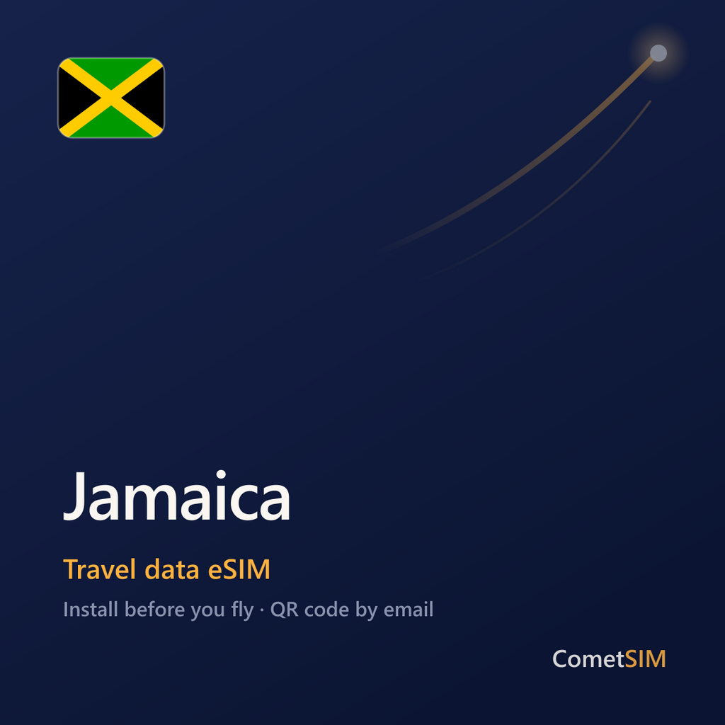 Jamaica eSIM — Travel Data Plan