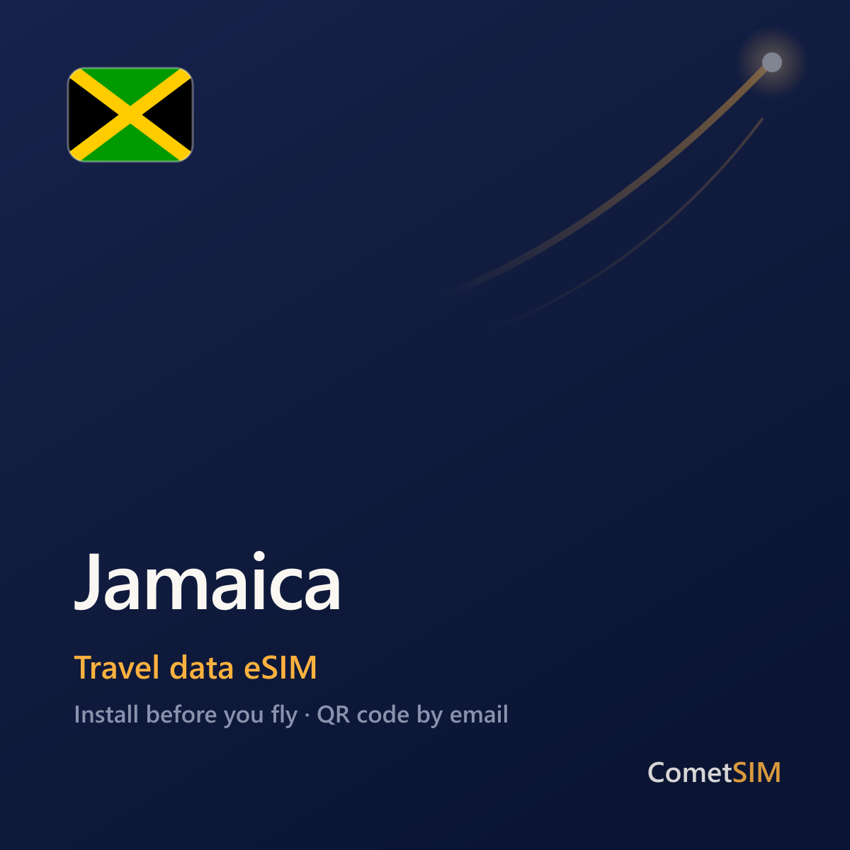Jamaica eSIM — Travel Data Plan