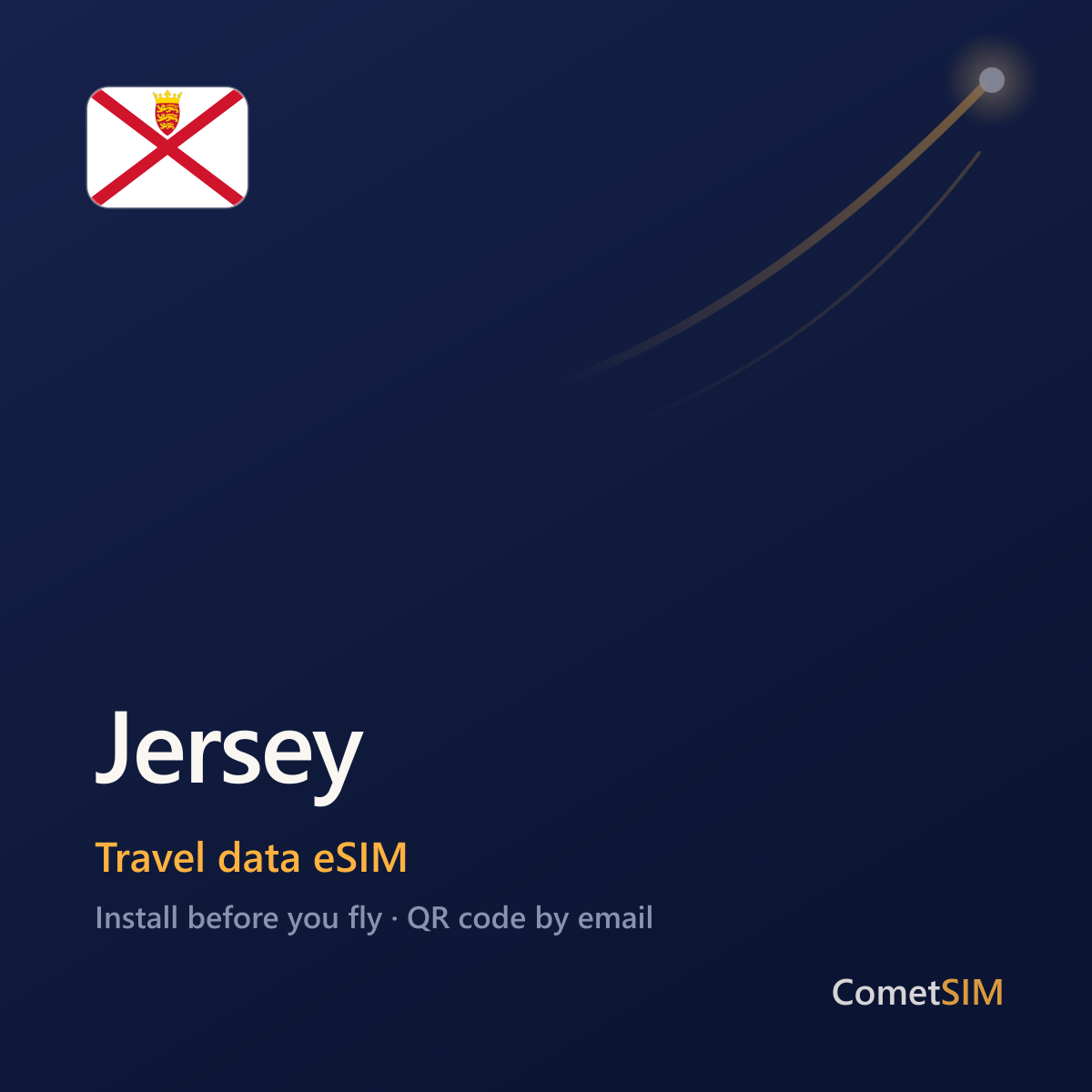 Jersey eSIM — Travel Data Plan