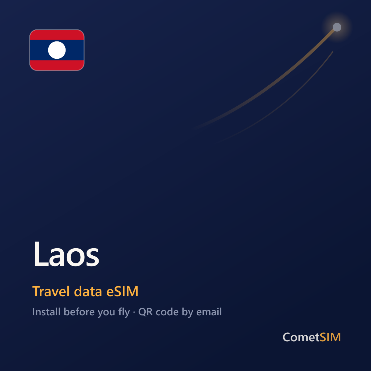 Laos eSIM — Travel Data Plan