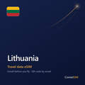 Lithuania eSIM — Travel Data Plan
