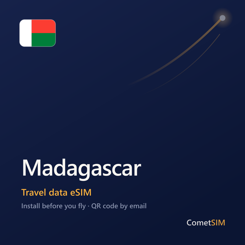 Madagascar eSIM — Travel Data Plan