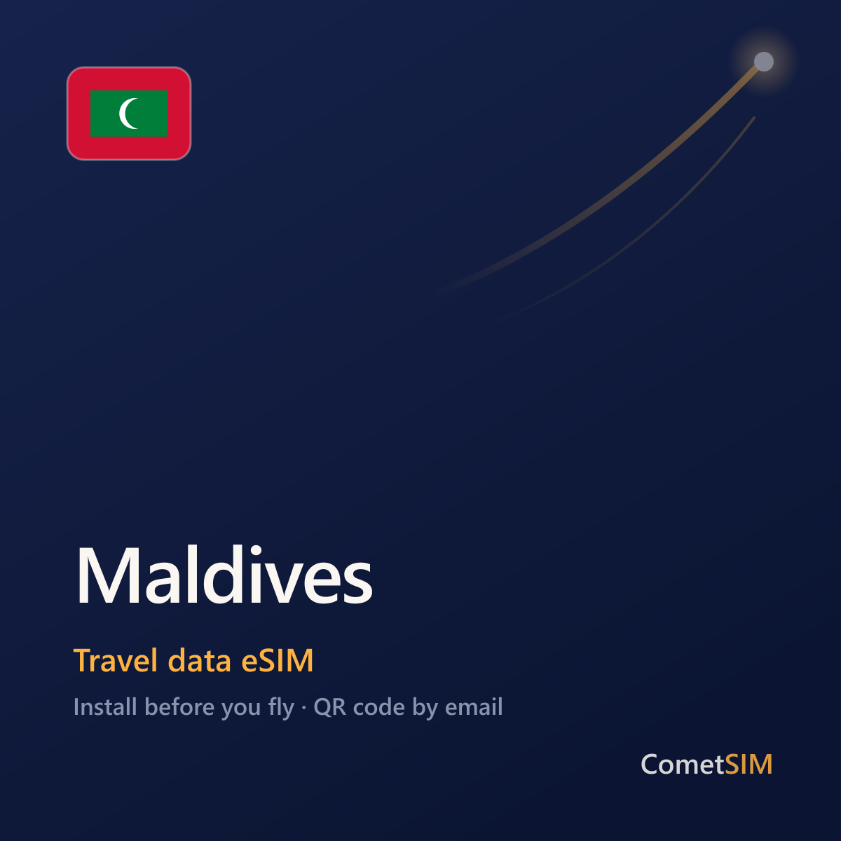 Maldives eSIM — Travel Data Plan
