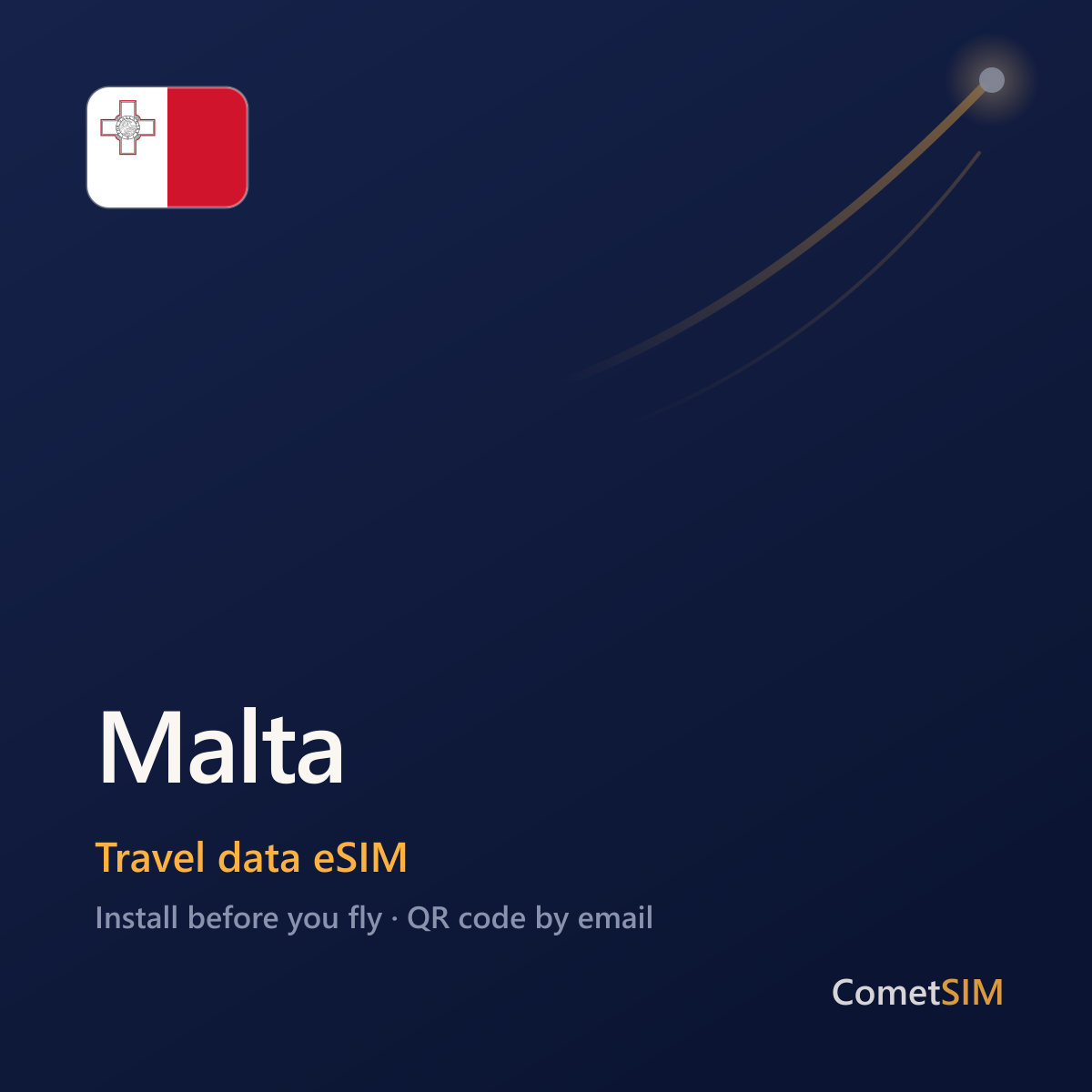 Malta eSIM — Travel Data Plan