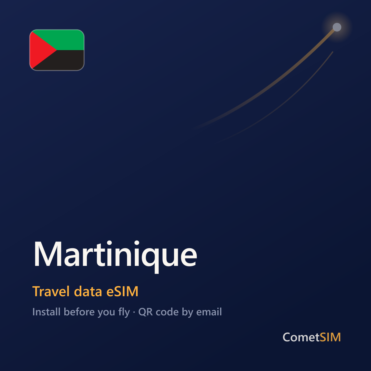 Martinique eSIM — Travel Data Plan