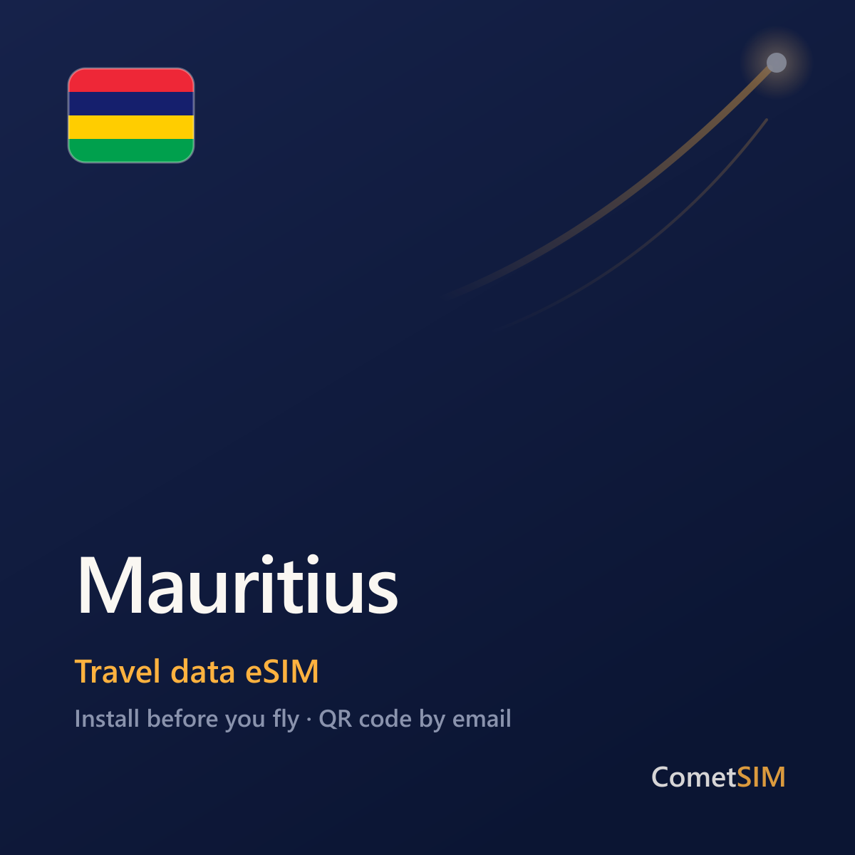 Mauritius eSIM — Travel Data Plan