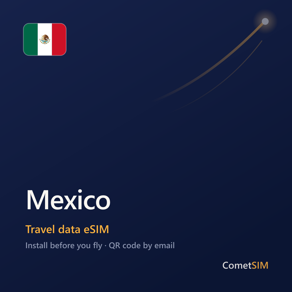 Mexico eSIM — Travel Data Plan