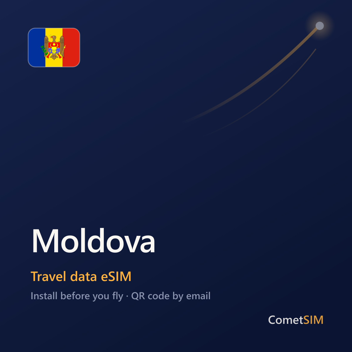 Moldova eSIM — Travel Data Plan