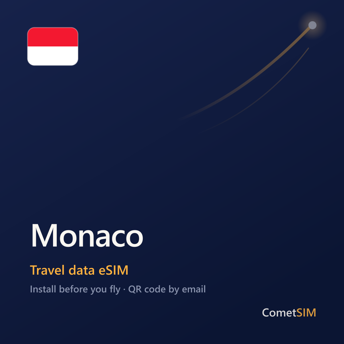 Monaco eSIM — Travel Data Plan
