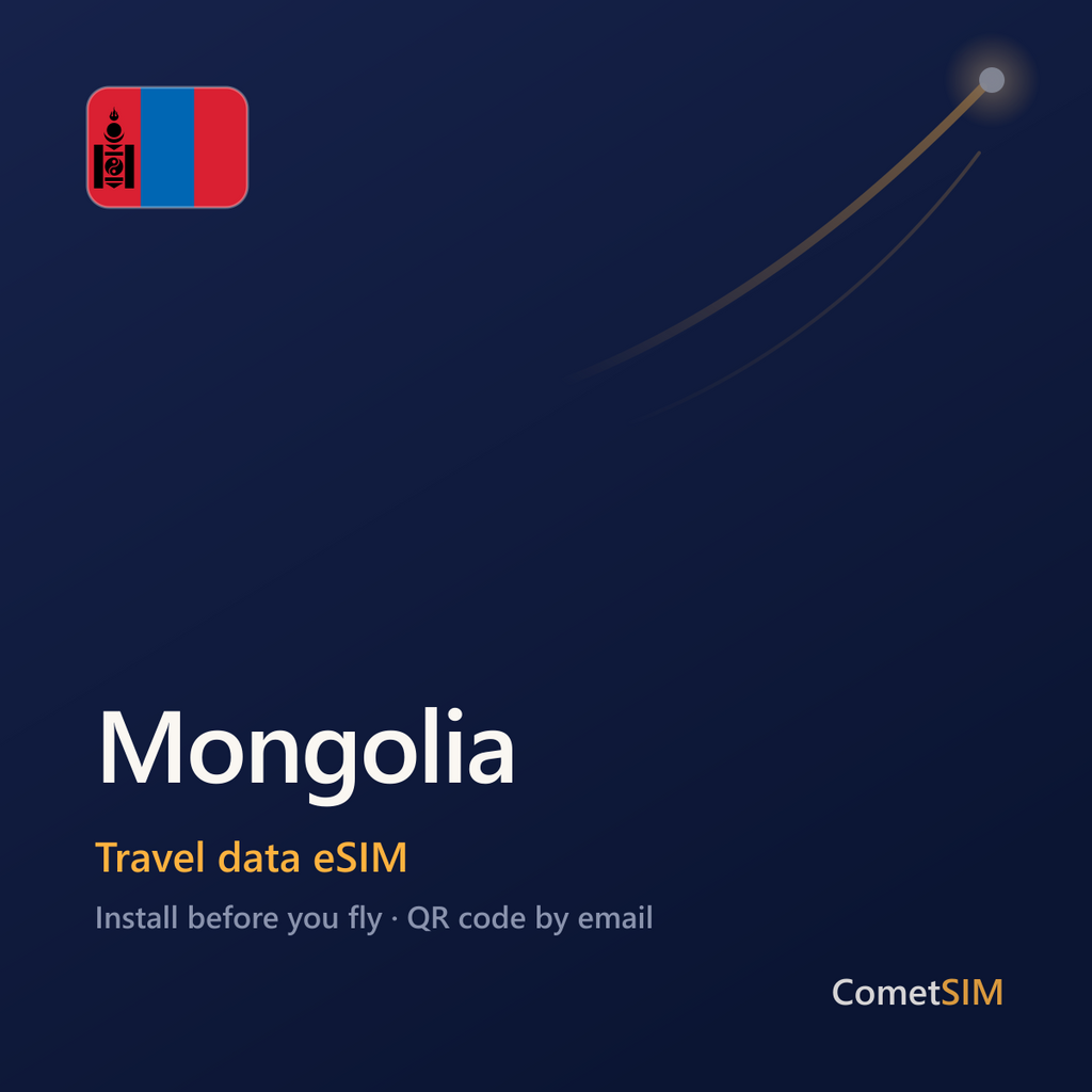Mongolia eSIM — Travel Data Plan