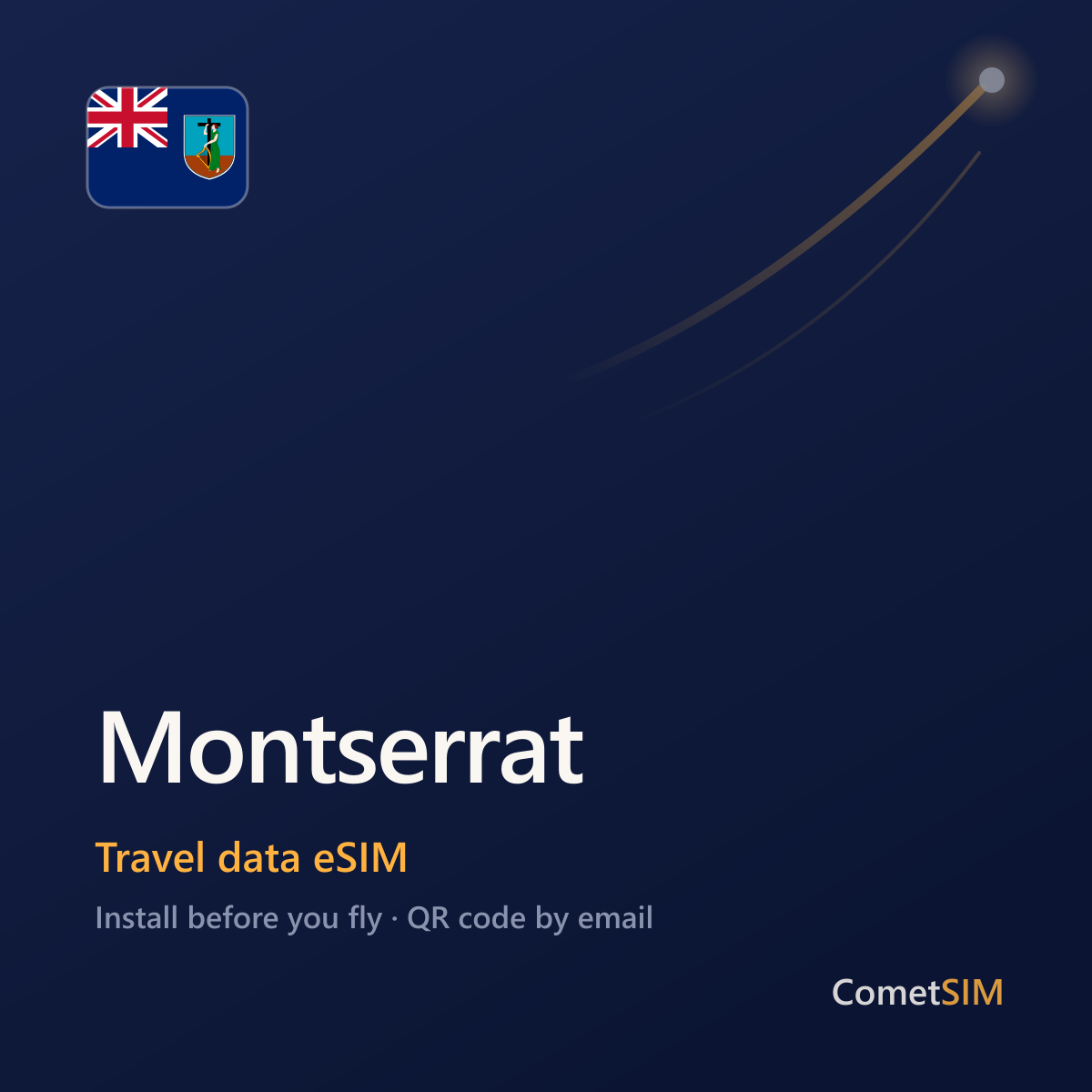 Montserrat eSIM — Travel Data Plan