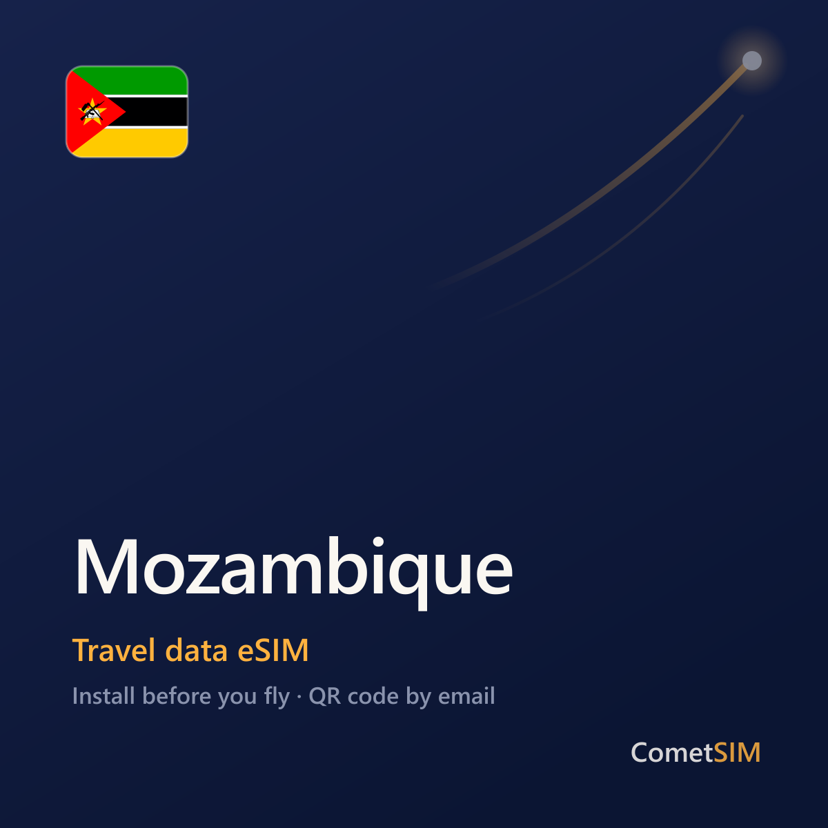 Mozambique eSIM — Travel Data Plan