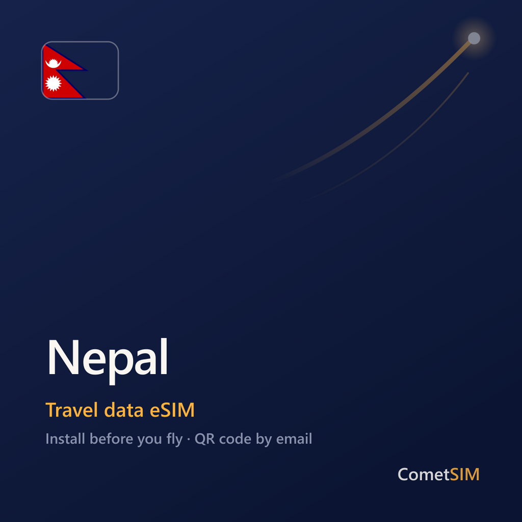 Nepal eSIM — Travel Data Plan