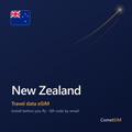New Zealand travel data eSIM by CometSIM