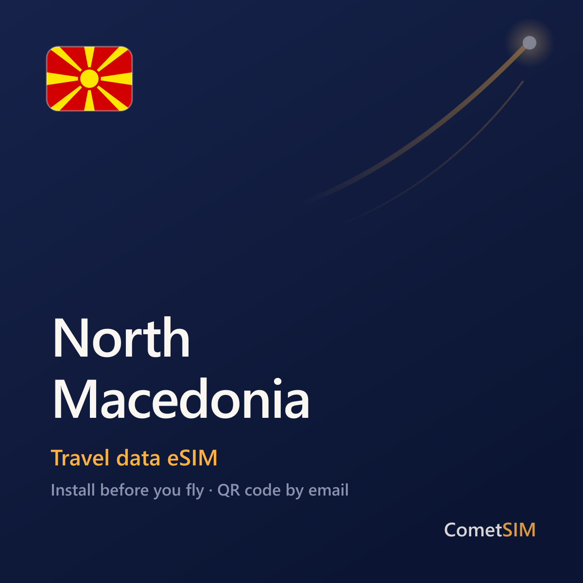 North Macedonia eSIM — Travel Data Plan