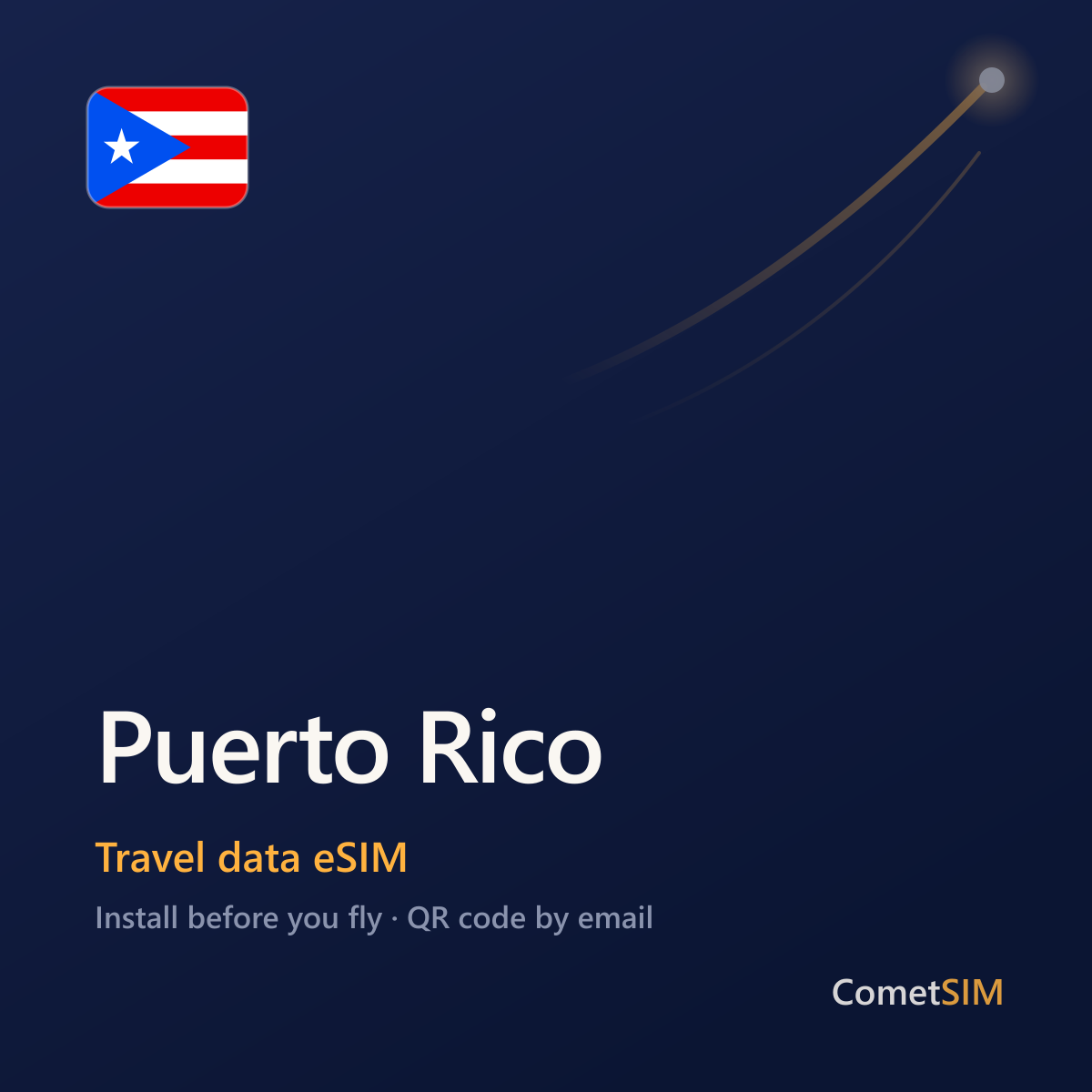 Puerto Rico eSIM — Travel Data Plan