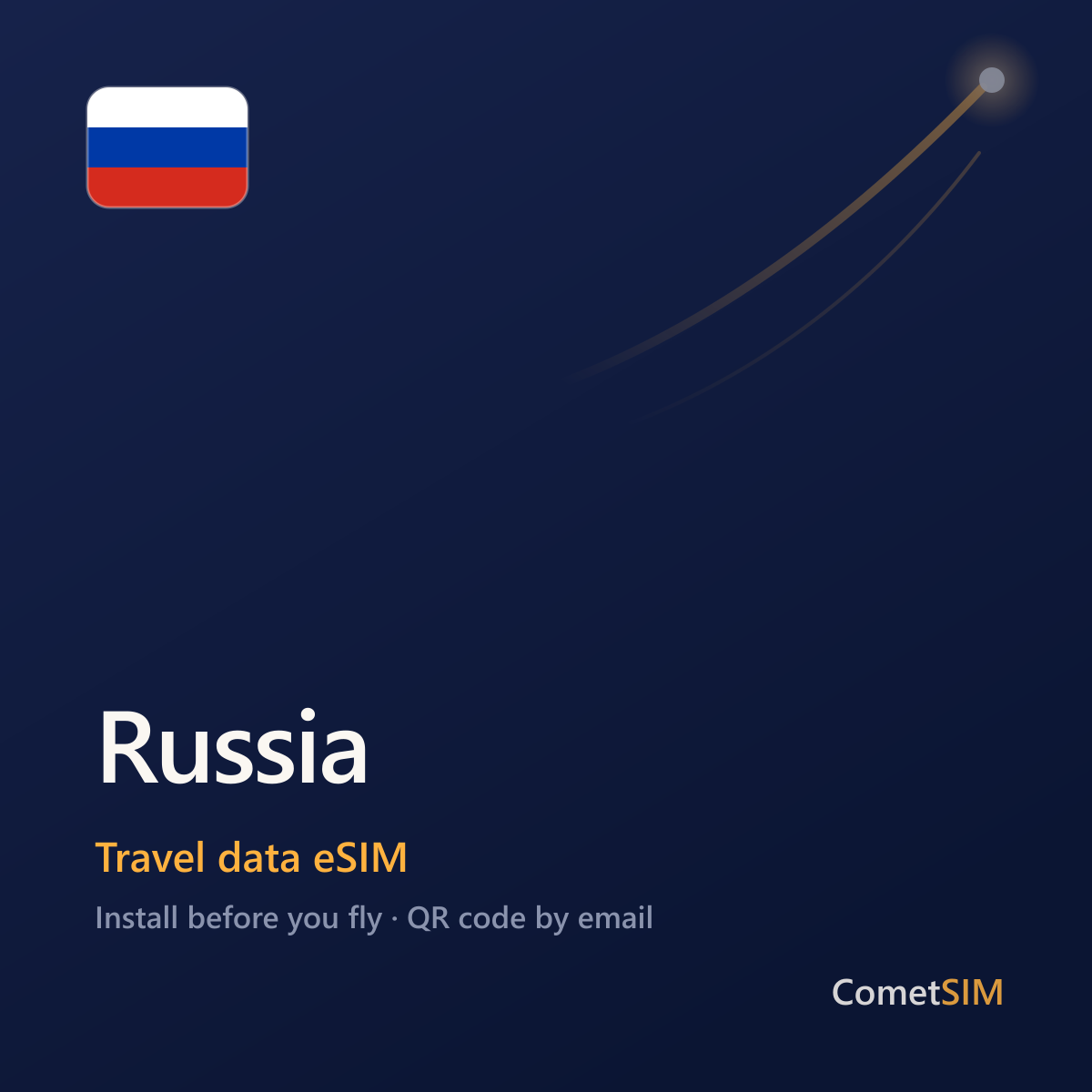 Russia eSIM — Travel Data Plan