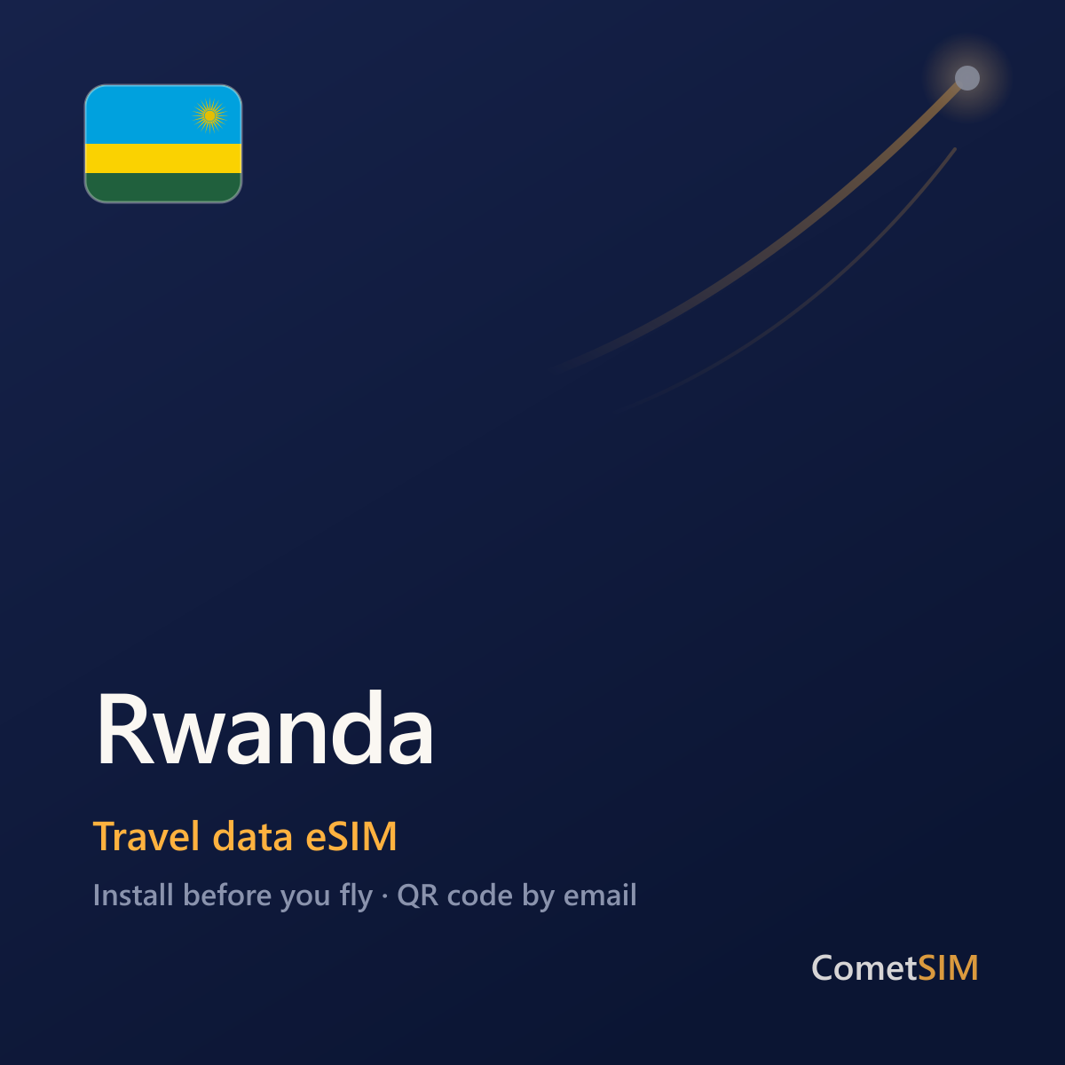 Rwanda eSIM — Travel Data Plan